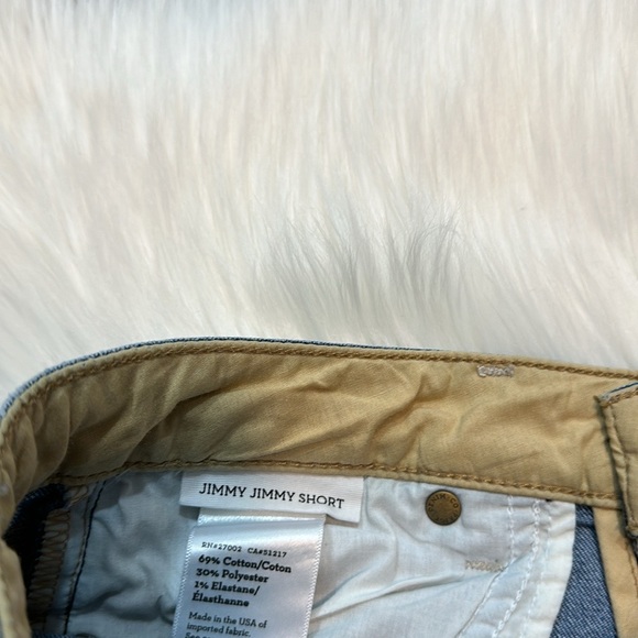 PAIGE Jimmy Jimmy Short in Tigerlily Wash - Picture 5 of 7